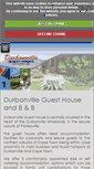 Mobile Screenshot of durbanvilleguesthouse.co.za